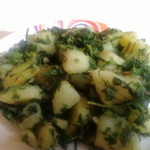 aloo methi recipe