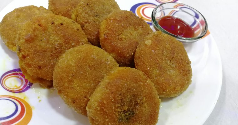 Aloo keema cutlet