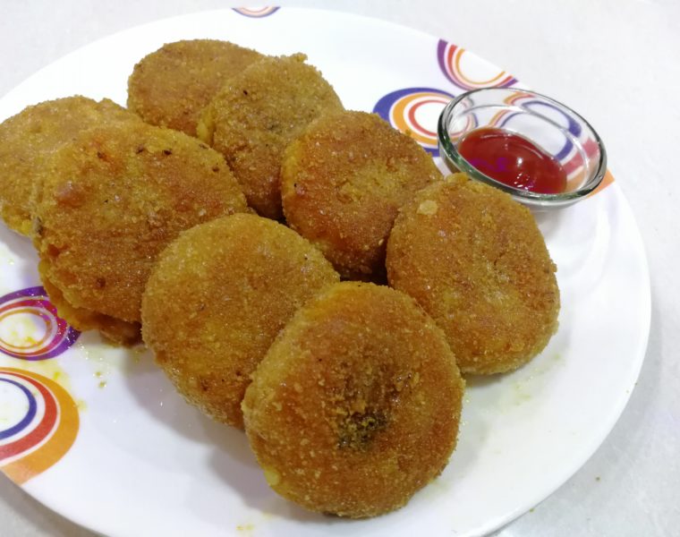 Aloo keema cutlet