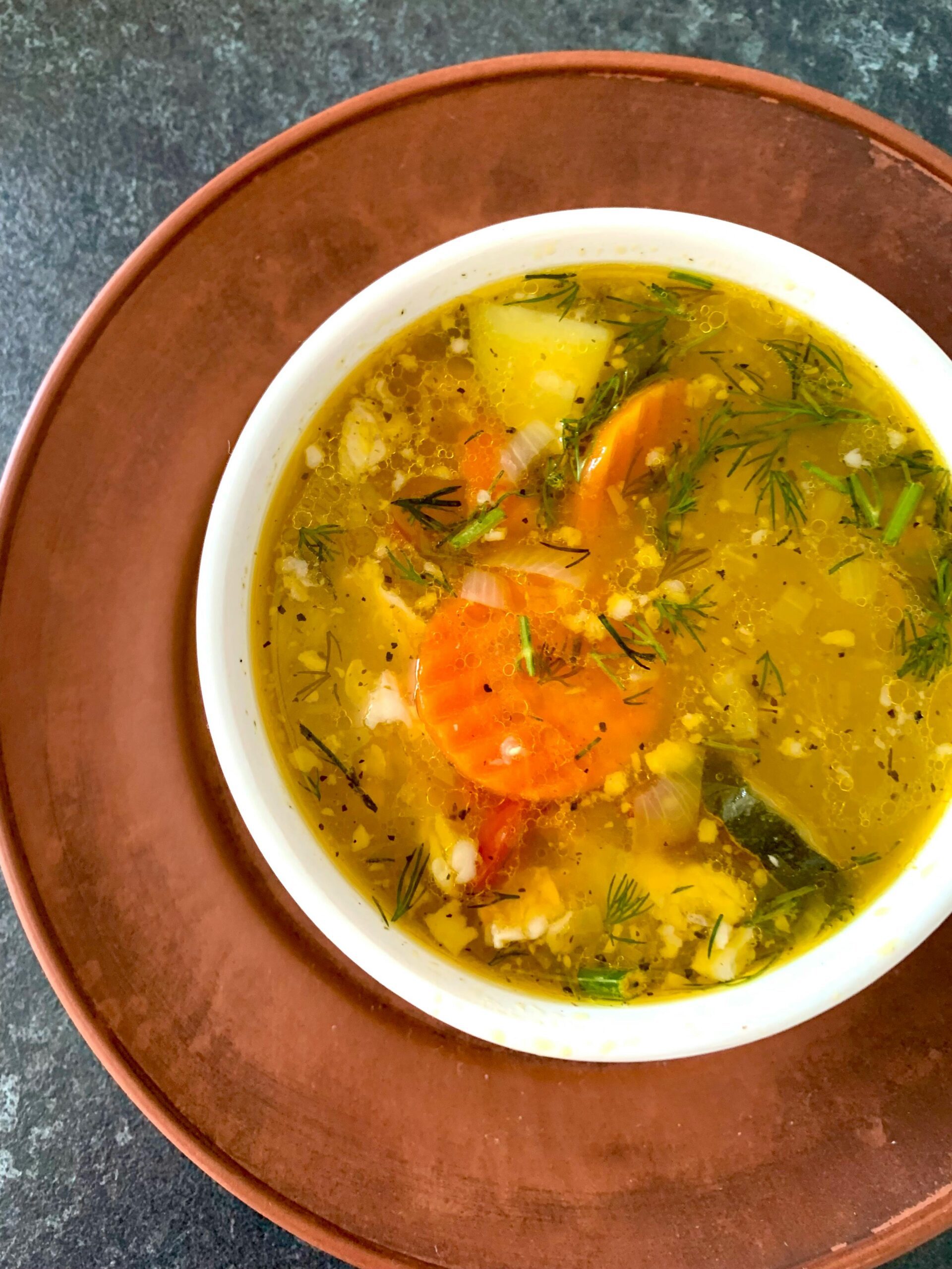 Winter Immunity-Boosting Chicken Bone Broth Soup