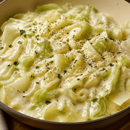 cabbage alfredo recipe