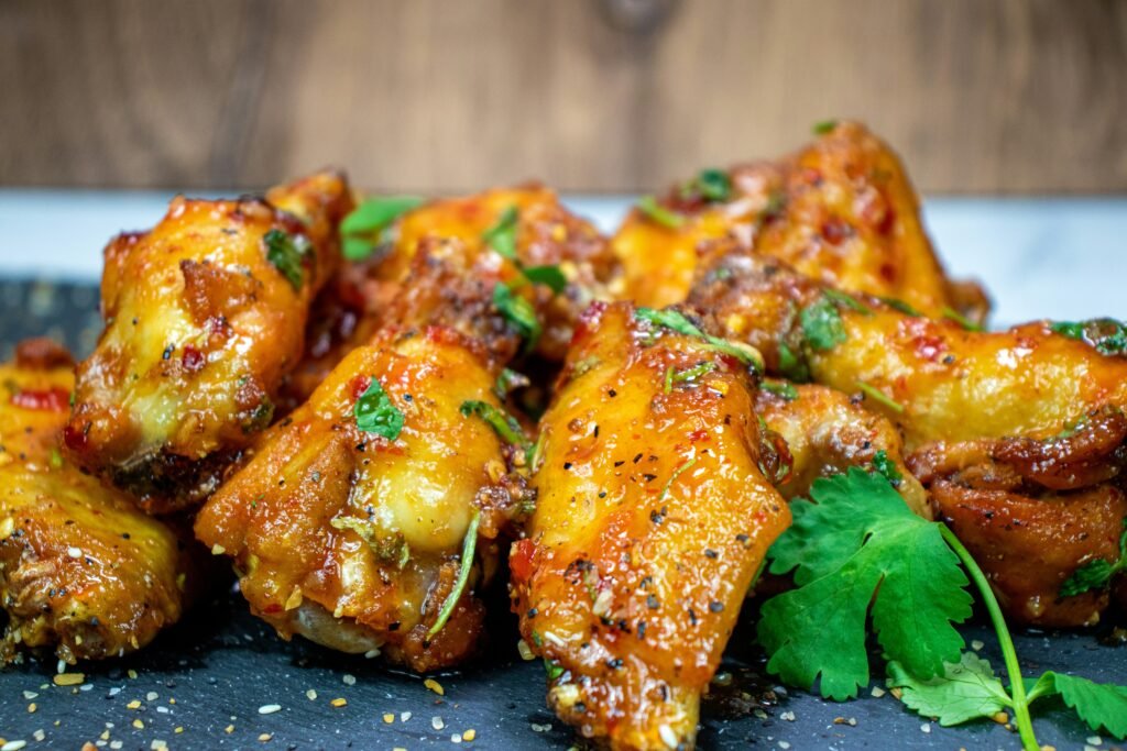 Hot Honey Chicken Wings