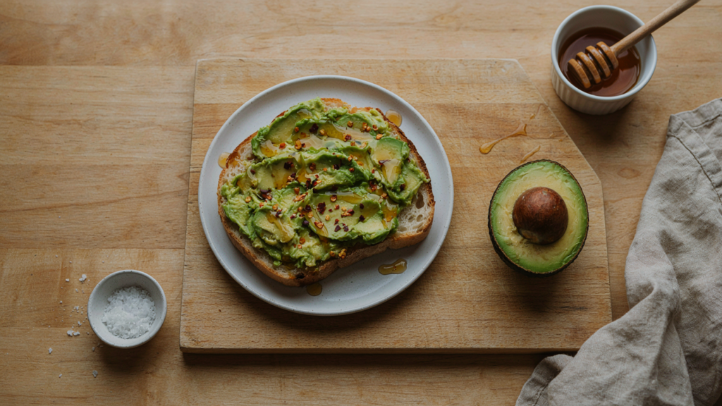 Hot Honey Avocado Toast