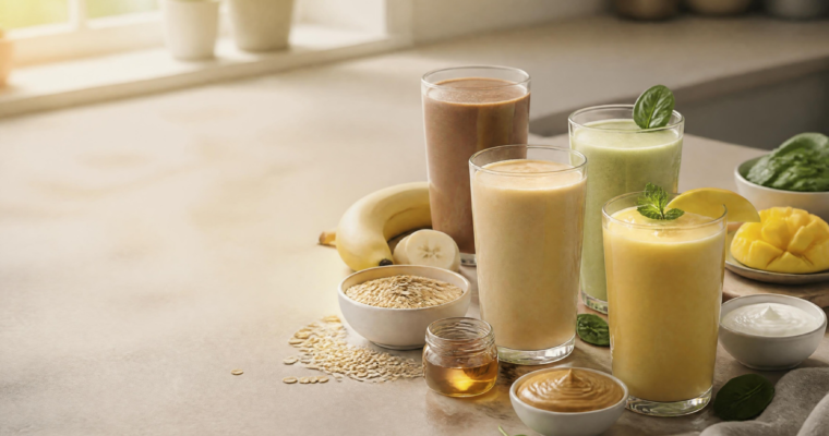 High-Protein Smoothie Recipes: 7 Easy Smoothies for Breakfast