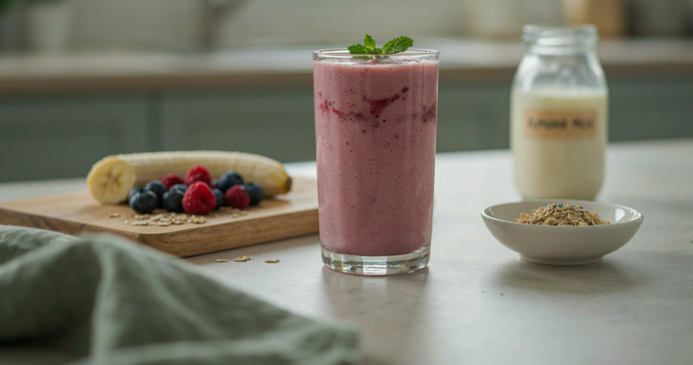 Best Smoothie Recipe for Weight Loss – High-Protein Berry Smoothie