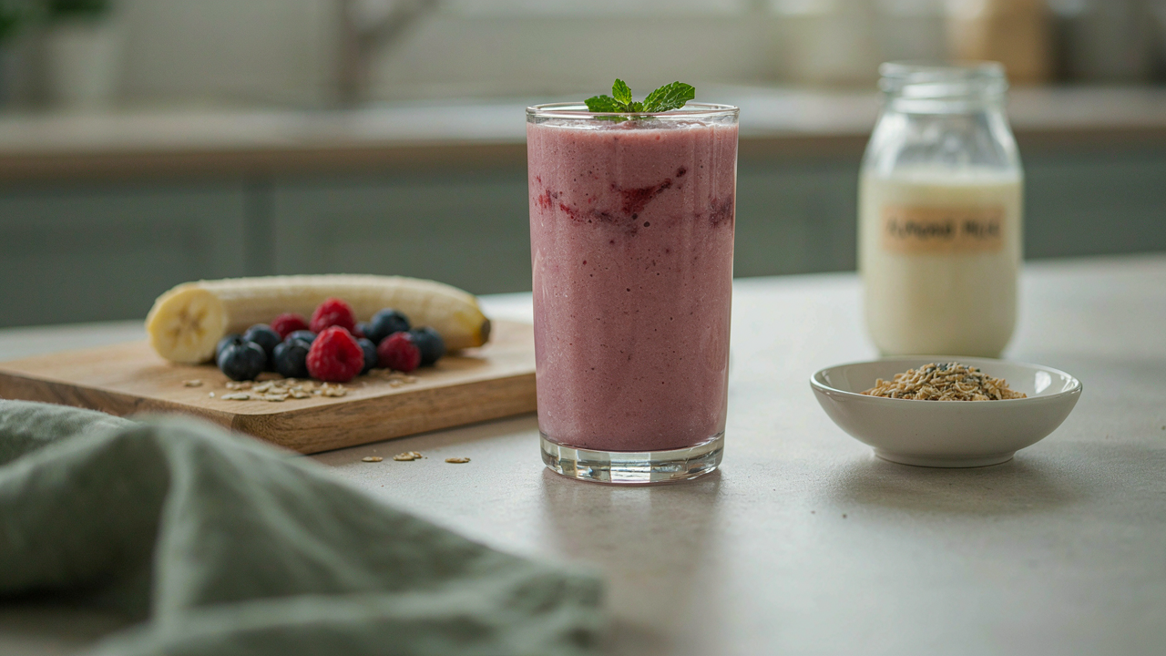 Best Smoothie Recipe for Weight Loss – High-Protein Berry Smoothie