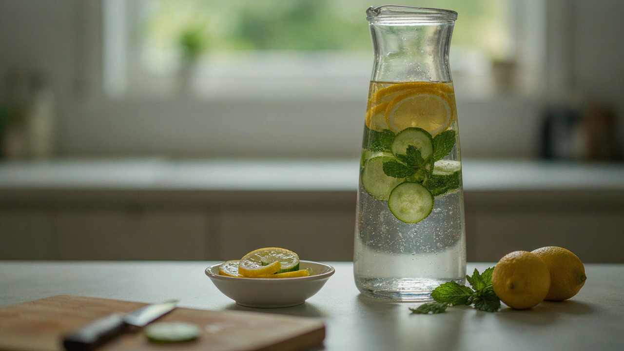 Best Infused Water Recipe – Refreshing Lemon Cucumber Mint Water